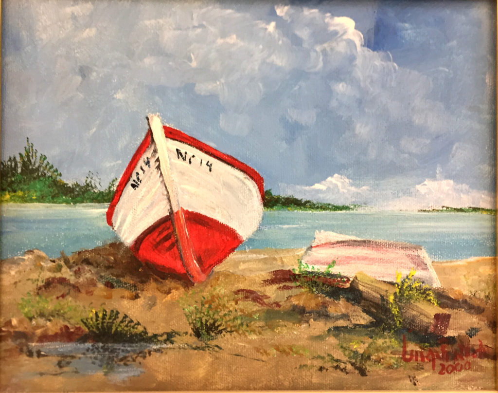 Boat on beach