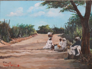 Vendors Resting along the route