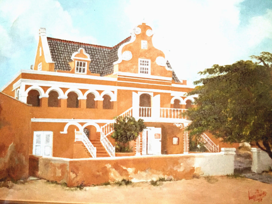 Old registrar office at Scharlooweg 150-152