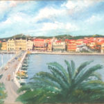 Plaza Brion and the floating brdige