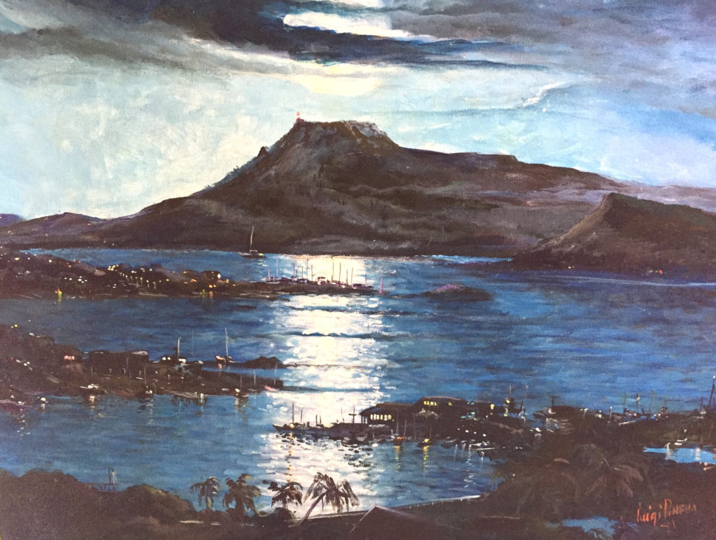 Tafelberg by night