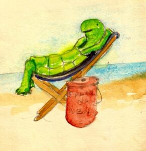Sunbathing Morkoi